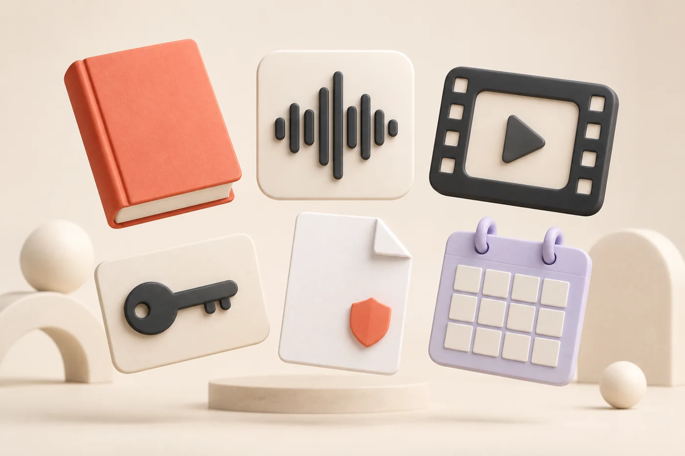 Ebooks, music, software and creative files ready for a digital store